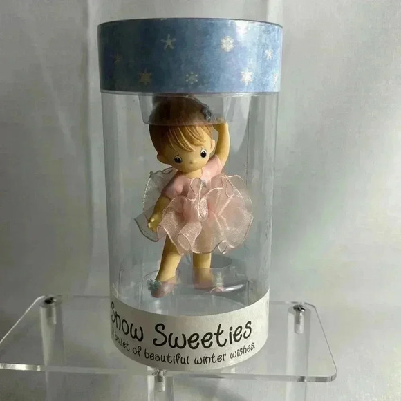 Precious Moments SNOW SWEETIES 2002 Ballet Girl Christmas Ornament NEW NOT OPEN - Picture 1 of 6